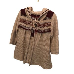 Adorable, Boho sweater SZ M soft wool  pockets Knitted Retro, cute sweater Y2K